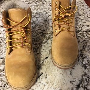 Kids timberland boots.